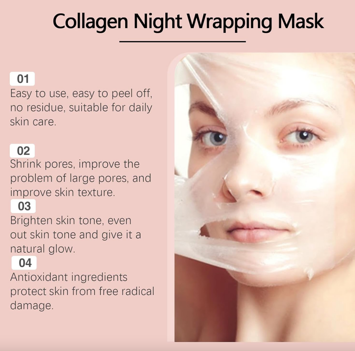 Original Collagen Night Mask , New Year Offer 50% OFF