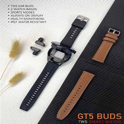 GT5 Earbuds Smart Watch