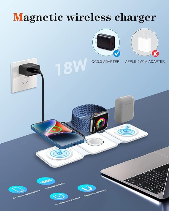 3-in-1 Wireless Charging Pad