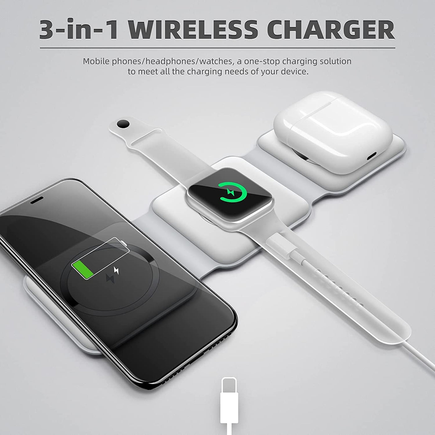 3-in-1 Wireless Charging Pad - Layzon