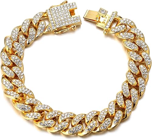 Luxury Gold Watch Necklace And Bracelet Set