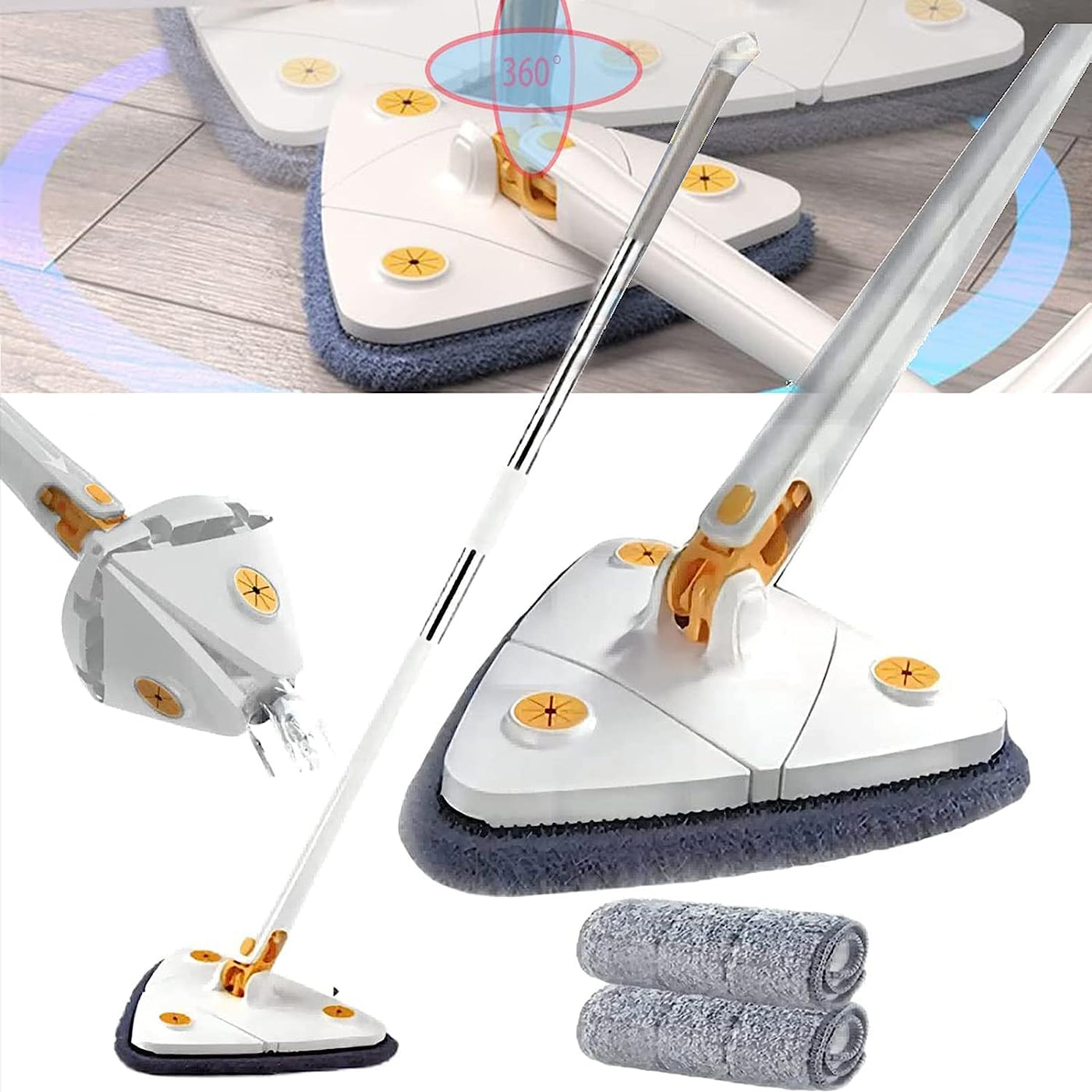 360 Rotating Adjustable Mop - Layzon