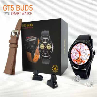 GT5 Earbuds Smart Watch