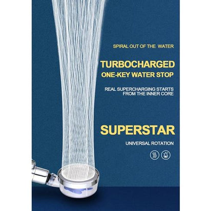 High Pressure Turbocharged Shower Head - Layzon